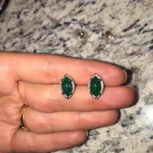 Kendra Scott Emerald Studs